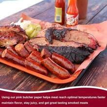 Peach Butcher Paper Roll – Meat Smoking Wrapping Paper 45cm X 1500cm - Brown - View 8