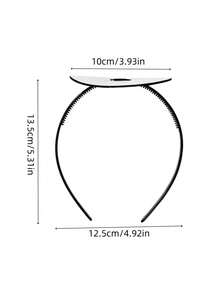 1pc/2pcs Graduation Cap Headband, Protects Your Graduation Cap, Upgraded Hat Accessory, Perfect Gift For Graduates To Give To Girls - A - View 3