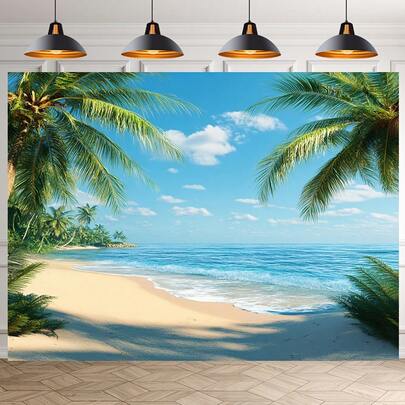 1pc Decorative Background Cloth, No Inner Lining, Suitable For Festivals And New Year Celebrations