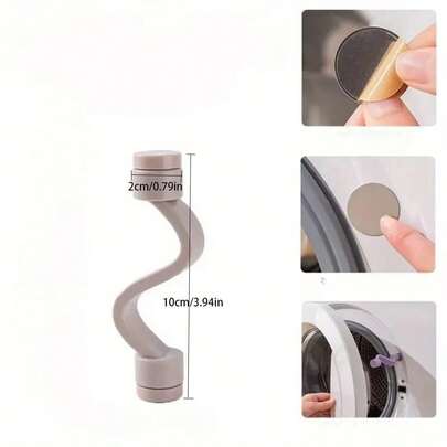Estabilizador magnético para puerta de lavadora, fácil de instalar, diseño flexible, se adapta a la mayoría de las arandelas y puertas de lavandería RV, 1. TYLH