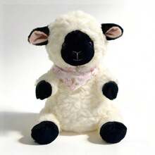 1pc Cute Cartoon Plush Sheep Doll Doll, Sitting Pose Soft Sheep Plush Pillow Home Decor, Birthday/Easter/Mother's Day Gift - Multicolor - View 14