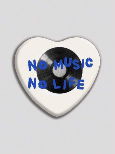 Cute Heart-Shaped Badge, Classic Fashion Badge/Brooch, 2D Flat Design, High-Quality Metal Accessory, Suitable For Decorating Clothes, Hats, Backpacks, Funny Gifts For Friends, Classmates, Colleagues, And Family Members