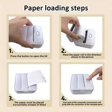 53mm Colorful Thermal Sticker Paper, Suitable For Portable Pocket Photo Printer, Can Print Labels, Memos And Lists - View 3