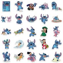 51pcs Disney Cute Cartoon Lilo & Stitch Stickers DIY Diary Notebook Laptop Luggage Skateboard Graffiti Stickers Fun Classic Style - 1 Set - View 7