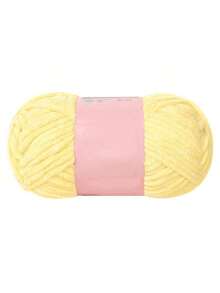 EDCUEBE7 1卷50克雪尼尔纱线,闪亮纱线,涤纶成分,引人注目的闪亮纱线球,适合DIY手工编织和钩编,多种颜色可选,适用于围巾、玩偶、包包、毯子、衣服和其他手工艺品。 - A - 查看 50