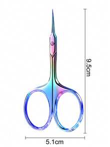 1/2/4pcs Russian Stainless Steel Cuticle Nipper, Portable Nail Care Pedicure Tool Set - Multicolor - View 4