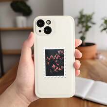 36pcs Art Dark Night Plant Scene Sticker Pack | Fashionable Dark Floral And Lotus Pattern Vinyl Stickers | Suitable For Phone, Luggage And Decoration | Perfect For Fans Who Love Atmospheric Vibes - Rectangle - View 5