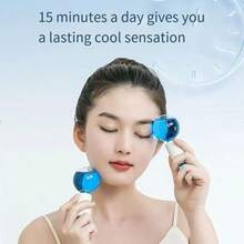 Bóng đá lạnh làm đẹp da mặt, Bóng massage mặt làm đẹp, Bóng đá pha lê hồng, Bóng làm đẹp bằng thủy tinh, Bóng sóng đá, Bóng massage trị liệu nóng lạnh - Xem 4