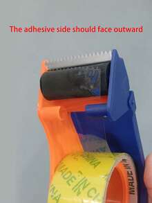 CUTTRSZE 1pc Office/Shipping Tape Dispenser And Cutter, Packaging Sealing Knife Warehouse Tool - Multicolor - View 3