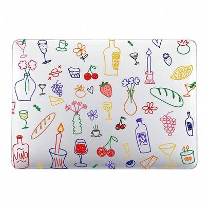 Color-Printed Artwork Laptop Case For MacBook Air 2026 M5 (New And Older Models) Hard-Shell Case With Drop Protection And Fingerprint Resistance