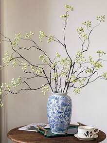 1 cành cây giả màu xanh lá cây dài 42 inch có quả mọng, cành cây giả lớn, thân cây dùng để cắm bình hoa, trang trí văn phòng, cắm hoa cưới, trang trí bàn, trang trí nhà cửa cho mùa xuân, phòng khách, đám cưới, Ngày Valentine, Ngày của Mẹ. - Nhiều màu - Xem 6