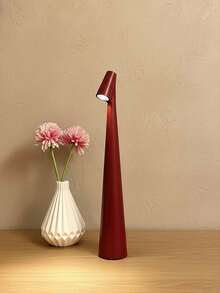 1pc Rechargeable Wireless LED Desk Lamp, Portable Touch Dimming Table/Bedside Lamp, 3-Level Adjustable Brightness, Minimalist Modern Nordic Design, Long Battery Life, Suitable For Bedroom, Living Room, Dining Room, Office And Cafe - Multicolor - View 13