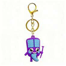 1pc Steal A Brainrot Jandel Keychain, Game Peripheral Brainrot Monster Pendant - Multicolor - View 18