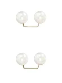4pcs/2pcs/1pc Pearl Jeans Ankle Clip, Chest Anti Light Needle, Anti Stepping Slipper Buckle, Pants Length Adjuster - Multicolor - View 12