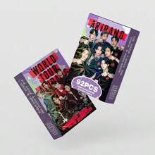 92pcs Photocard Set, Including "ARIRANG" New Album Photos, Stickers, LOMO Cards, Greeting Cards, Bookmarks, LOMO Card & Sticker Collection, Essential Goods For ARMY Fans - Purple - View 5