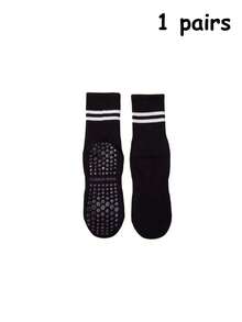 6 Pairs/Pack Pula Unisex Non-Slip Socks, Colorful Yoga Socks, Pilates Grip Socks, Non-Slip Breathable Yoga Socks, Suitable For Ballet And Yoga, Gift For Family And Friends (Christmas, New Year) (6/3/1 Pairs) - Multicolor - View 14