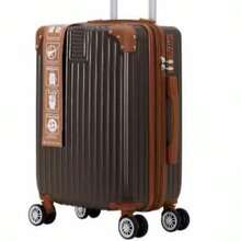 Carry-On Suitcase With 360° Wheels. The Wheels Are Removable. ABS. - cafe.com marrom - Xem 2