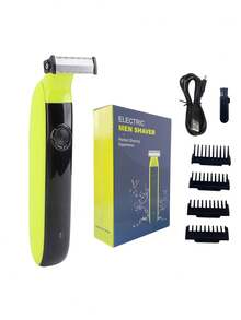 Afeitadora eléctrica recargable portátil para hombres, recortadora de vello de axilas y piernas - Un gran regalo para tu padre o novio. - Multicolor - Ver 5