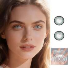 15 Color Of Colored Contact 1enses, Offering A Variety Of Color Options. Equipped With A Contact 1ens Case And Wearing Tool, Suitable For Year-Round Use, Can Be Used For Eye Makeup, Role-Playing, Holiday Event Dressing, Halloween Costume Role-Playing, Etc - 彩色 - 查看 4