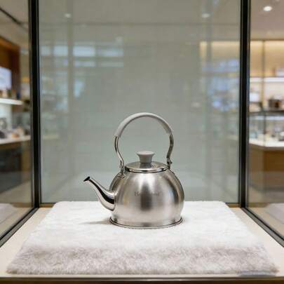 Haus Roland 1L 304 Stainless Steel Exquisite Small Capacity Boiling Water Kettle, Suitable For Open Flame Gas Stove, Induction Cooker