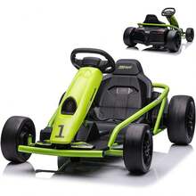 Kids Electric Vehicles - Green - View 1