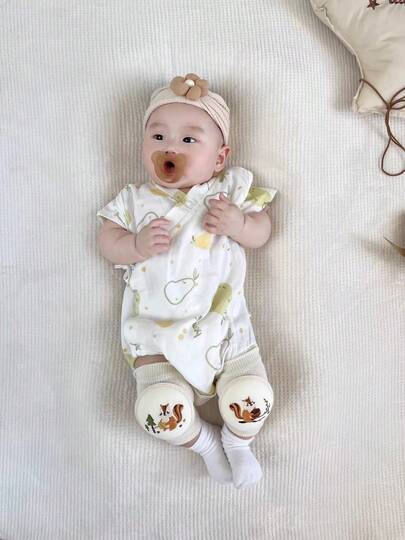 INS Baby Knee Pads, Infant Crawling Knee Pads, Children's Summer Thin Knee Pads, Anti-Fall Knee Pads For Toddlers, Maternal And Infant Supplies