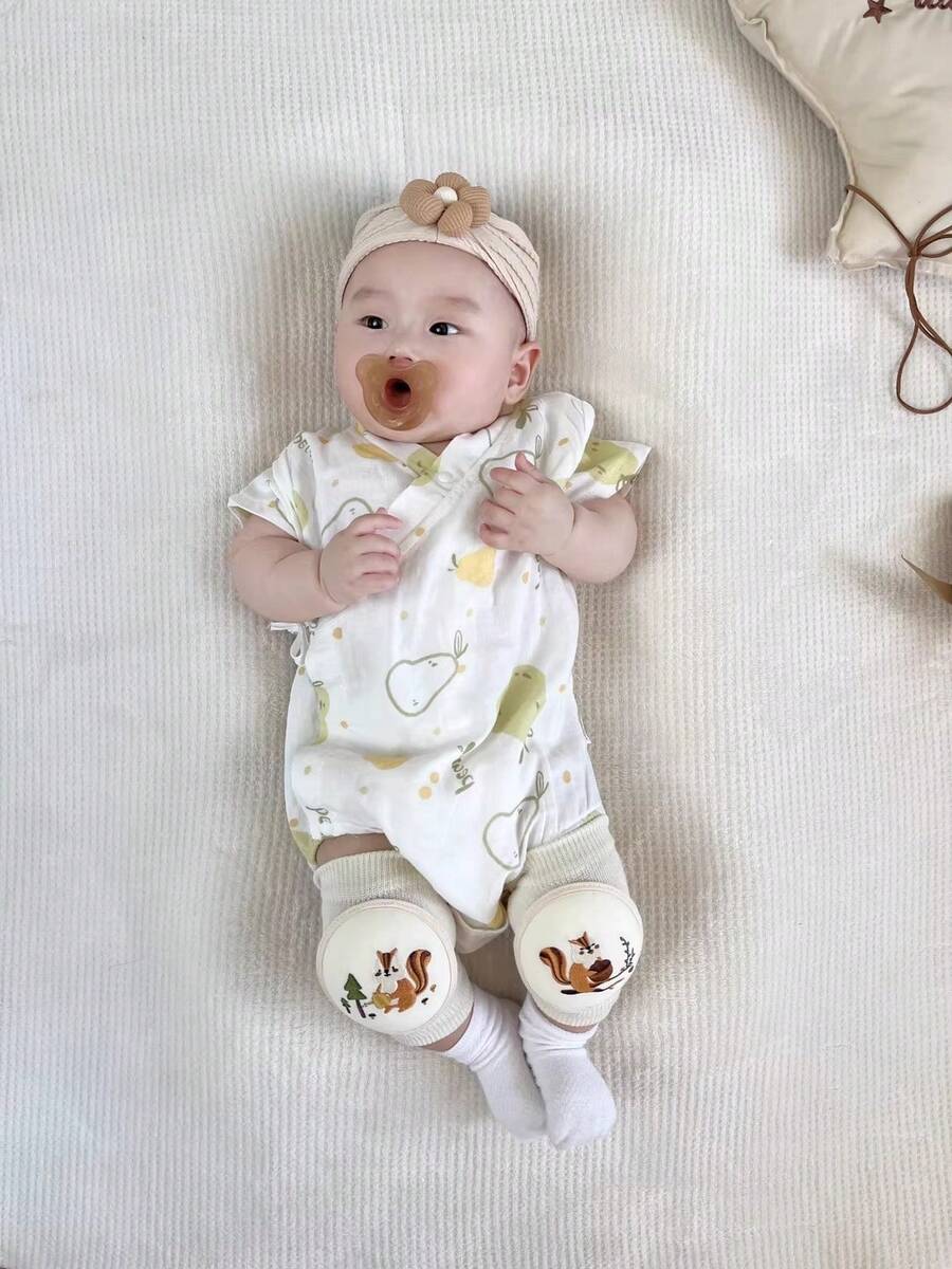 INS Baby Knee Pads, Infant Crawling Knee Pads, Children's Summer Thin Knee Pads, Anti-Fall Knee Pads For Toddlers, Maternal And Infant Supplies - Multicolor - View 1