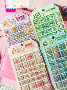 Hình dán đường vuông pha lê. Chất lượng thẩm mỹ cao, vật liệu làm sổ tay, ốp điện thoại, hành lý, hình dán trang trí, hình dán vui nhộn, trang trí ốp điện thoại. Trang trí nhà cửa, trang trí tiệc tùng, quà tặng các dịp lễ. Sang trọng. May vá. Tự làm. Lễ tốt nghiệp - Lễ khai giảng. Quà tặng tựu trường. Trang trí. Mèo con nâu nhỏ, trẻ em, hình dán, đồ dùng tựu trường. - Nhiều màu - Xem 3