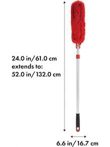 OXO Good Grips Extendable Microfibre Duster Long Handle For High Ceilings Hard To Reach Areas Home Cleaning Tool - Dusters - View 5