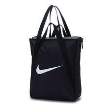 Nike Túi đeo vai một bên unisex NK GYM TOTE - SP26, Túi xách du lịch ngoài trời, IH7964-010 - đen/đen/trắng - Xem 1