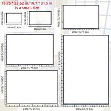 1pc, Flannel Carpet, Black With Golden Accents, Machine Made Polyester, Non-Slip Backing, Lightweight, Washable, Rectangle, 0.2 Inches Thick, For Entryway, Bedroom, Living Room - A - View 6