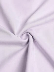 Bộ đồ ngủ nữ 2 món cổ tròn, áo dài tay và quần dài, đồ mặc nhà mềm mại cho mùa xuân và mùa thu. - Màu tím hoa cà - Xem 6