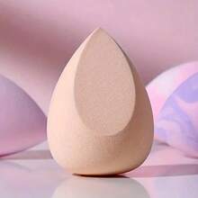 1-Pack Surprise-Shade Multi-Task Make-Up Blender – Alcohol-Free, Dual-Action Dry & Wet Wonder Sponge, Flawlessly Stamps On Foundation, BB Cream & Loose Powder, All Light-Beige Series, Back-To-School, Fall, Christmas Ready - 彩色 - 查看 3