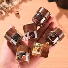 12 chai thủy tinh mini 0.33oz, hộp đựng di động tiện dụng cho du lịch, dã ngoại, cắm trại, nhà bếp, lọ thủy tinh không mùi, thích hợp để đựng đồ Giáng sinh, chai thủy tinh mini, hộp đựng di động, lọ đựng đồ du lịch, chai thủy tinh không mùi, đồ dùng nhà bếp cắm trại, đồ dùng Giáng sinh, quà tặng Ngày của Cha, phụ kiện du lịch, đồ dùng cần thiết cho kỳ nghỉ, đồ dùng du lịch, đồ dùng gia đình, dụng cụ cắm trại - Nhiều màu - Xem 3