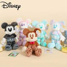 Disney Officially Licensed Colorful Macaron Bubble Water Series Mickey Plush Doll, Soft Mickey Plush Doll, Birthday Gift For Girls - Multicolor - View 1