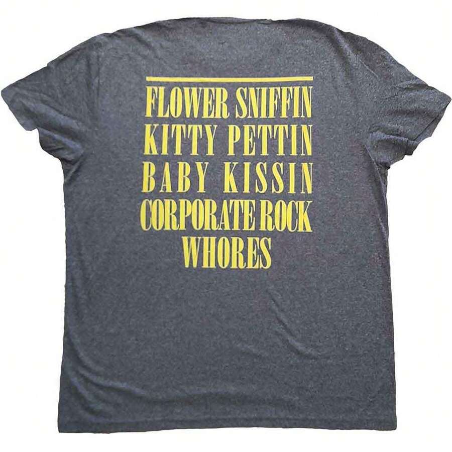Nirvana Flower Sniffin Brindle T Shirt - 斑紋 - 查看 1