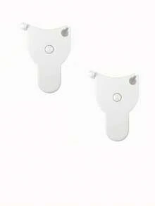 Soft Tape Measure For Waist, Bust, Hip, Arm & Leg Circumference, Fitness Measurement Tool - White - View 10