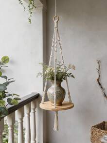 1 chiếc giá treo chậu cây phong cách Bohemian, giá đỡ cây nổi kiểu Bohemian, giá treo cây macrame, trang trí tường phong cách Bohemian, trang trí nhà tối giản, trang trí phòng ngủ và phòng khách phong cách Bohemian, giá đỡ cây nổi mộc mạc, nến và đồ trang trí nhỏ, trang trí nhà bếp mộc mạc, trang trí phòng tắm phong cách Bohemian, kệ macrame tông màu trung tính phù hợp cho trang trí nhà cửa và sự kiện. - Nhiều màu - Xem 10