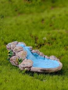 3件套树脂仙女花园小矮人摆件，苔藓小矮人娃娃，适用于水族箱、微景观、娃娃屋和迷你场景DIY装饰 - A - 查看 15