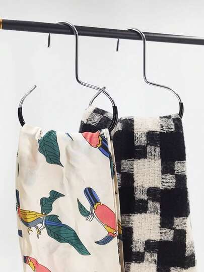 خطاف دائري متعدد الوظائف لتعليق القبعات والأوشحة والحقائب والربطات والملابس الداخلية وتجفيف الغسيل