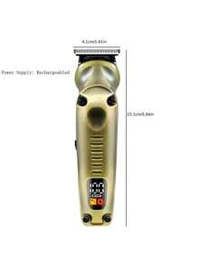 Hatteker 1个USB充电式5W电动理发器，8合1胡须修剪器，男士脱毛套装 - 查看 3