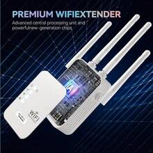 Bộ khuếch đại tín hiệu WiFi, bộ mở rộng sóng, bộ khuếch đại tín hiệu tầm xa, có cổng Ethernet, giao diện mạng kép, bộ lặp mạng không dây, bộ khuếch đại liên lạc di động tại nhà có cổng Ethernet. - Xem 2