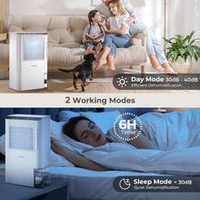 Fohere Dehumidifiers For Home - US A Type Plug(110-127V) - View 4