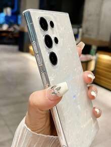 彩色贝壳图案手机壳，适用于三星 S26 Ultra / S25 Ultra A55 / A17 / A56 / A06 A15 / A16 / A26 / A35 / A36 / A25 / A26 / A54、P30 P30 Pro、荣耀 90、S23 / S23 FE / S24 FE / S25，闪亮女孩手机壳 - 彩色 - 查看 4