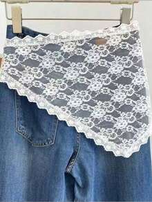 1/2pcs New Layered Petticoat Tulle Lining Skirt Slip Lace Skirt Underskirt - Multicolor - View 2