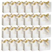 Wedding Gift Box, With Ribbon Gift Box, Used For Bridesmaid Proposal, Birthday And Holiday Graduation Gift Packaging Perfume Doll Cosmetics Packaging Box - White - View 13