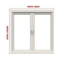 Màn chống muỗi mùa hè mới, thiết kế khóa kéo đôi màu trắng, màn cửa sổ tự dính cho phòng ngủ, ban công, dễ dàng lắp đặt. - trắng - Xem 14