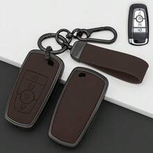 适用于Fusion、Explorer、Escape、F150、F250、F350、F450、F550和Expedition的带4个按钮的钥匙扣保护套 - 手繩扣 - 查看 7