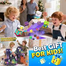 50/100/200/300片磁性积木，磁性拼搭玩具，可搭建3D世界，STEM磁性立方体感官玩具，磁性立方体玩具，可搭建熔岩洞穴世界，适合3岁以上儿童，男孩女孩皆宜，教育用品，生日/节日礼物（部分颜色随机） - 彩色 - 查看 7