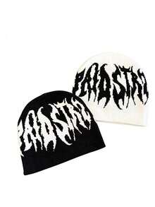 Y2K Style Beanie Hat For Men, Suitable For Spring, Autumn, Travel, Beach, Vacation - A - View 13